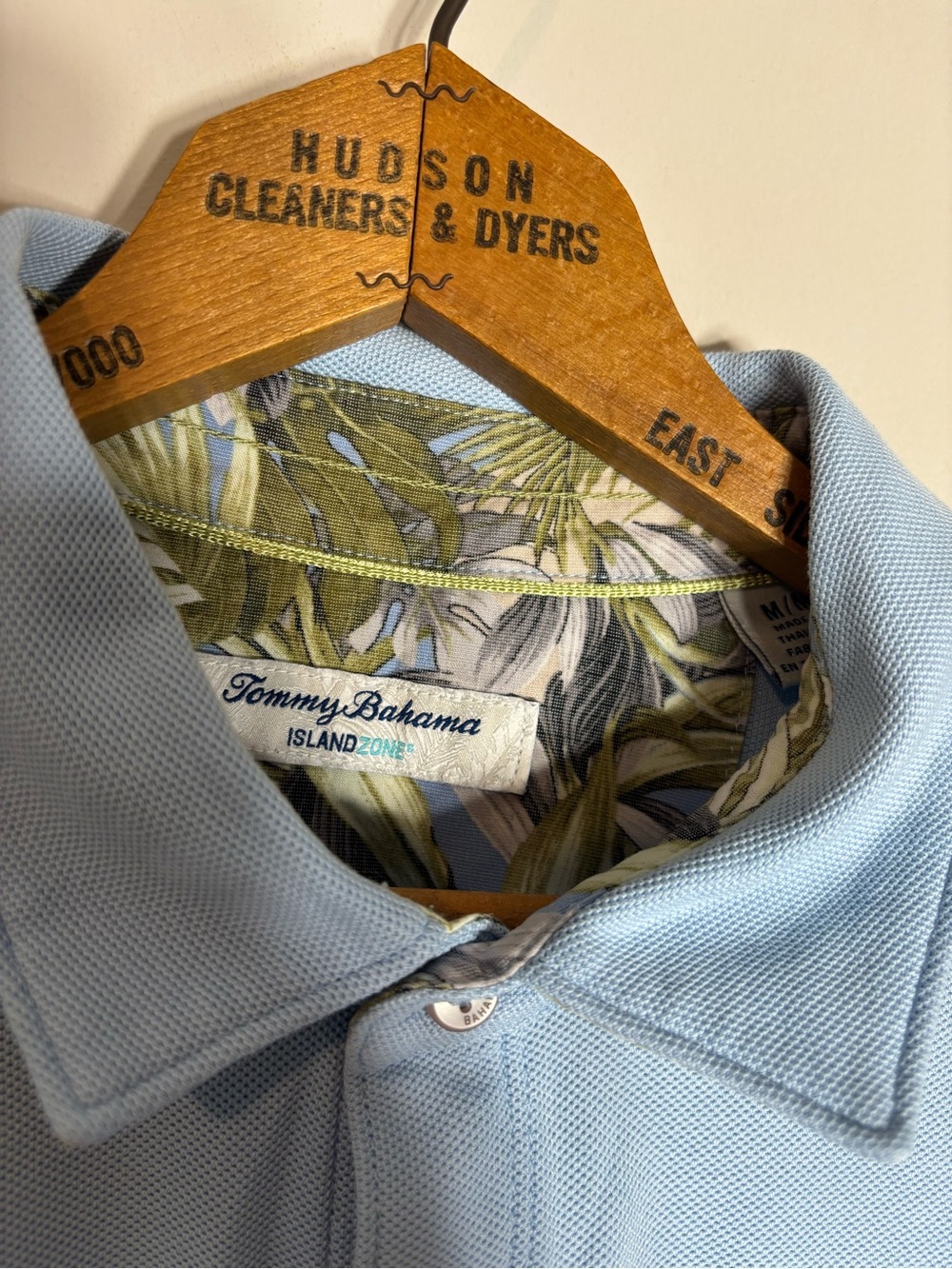 Tommy Bahama Island Zone Short Sleeve Button Up Shirt Supima Cotton - Picture 2 of 6